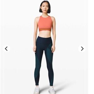 Lululemon My Element Bra in Rustic Coral